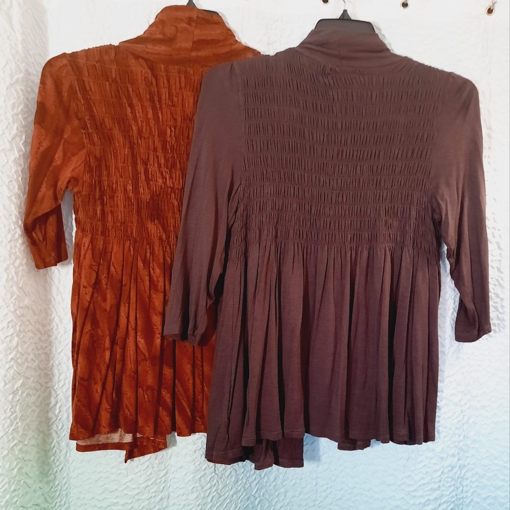 2 Emerald Cardigans - Picture 5 of 5
